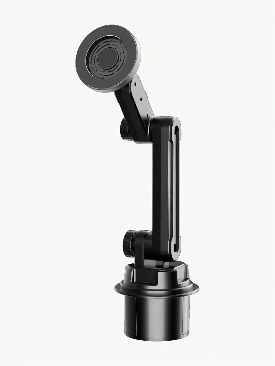 Universal 3-In-1 Car Cup Holder With Adjustable Phone Mount
Universal 3-In-1 Car Cup Holder With Adjustable Phone Mount