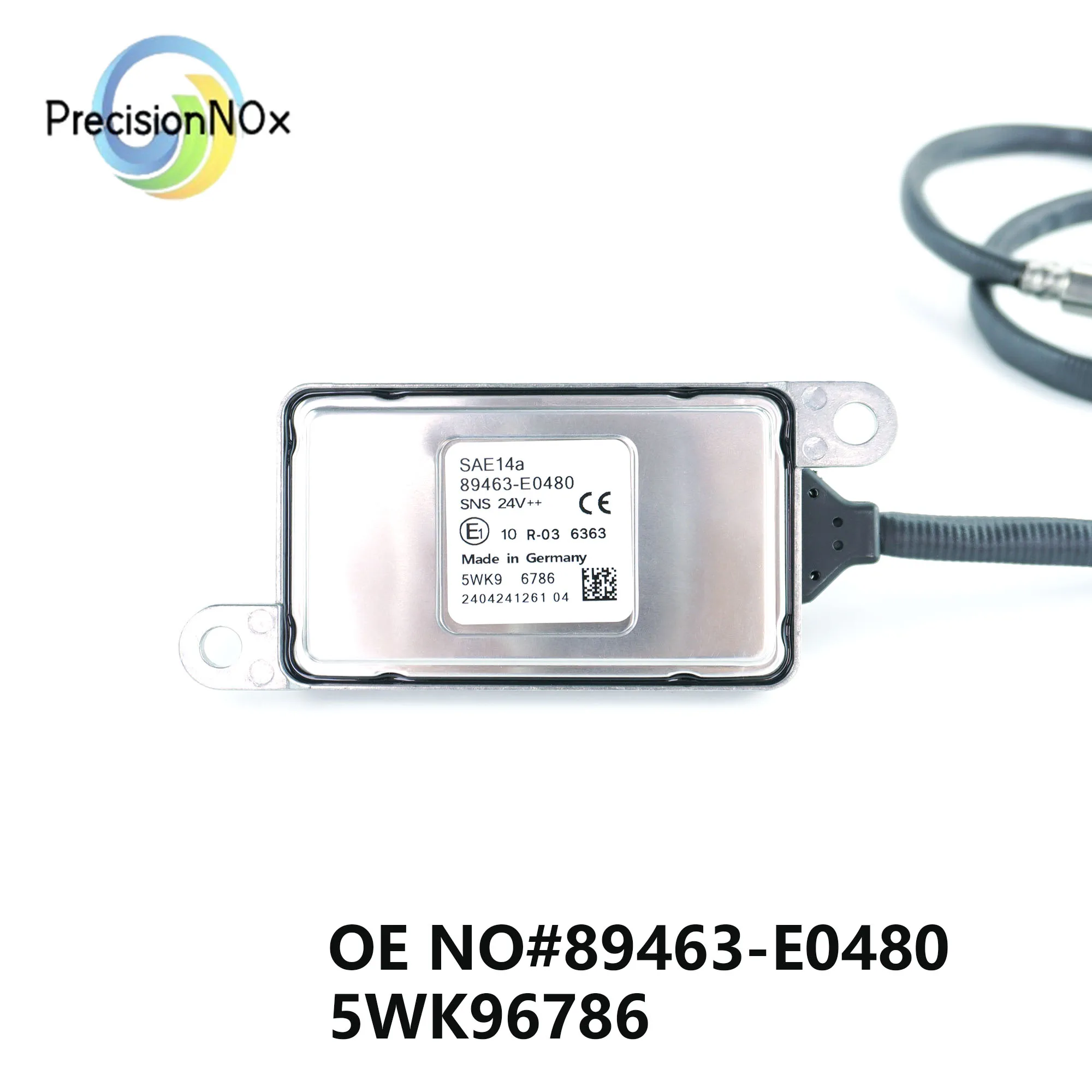 5WK9 6786 89463-E0480 5WK96786 New Nitrogen Oxide Sensor NOx Sensor For Hino Toyota Engine Car Truck Accessories
5WK9 6786 89463-E0480 5WK96786 New Nitrogen Oxide Sensor NOx Sensor For Hino Toyota Engine Car Truck Accessories