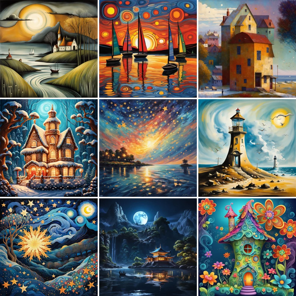 Landscape Seaside Lighthouse Printed Cross-Stitch Kit Embroidery DMC Threads Sewing Craft Hobby Handicraft Package Magic Gift
Landscape Seaside Lighthouse Printed Cross-Stitch Kit Embroidery DMC Threads Sewing Craft Hobby Handicraft Package Magic Gift