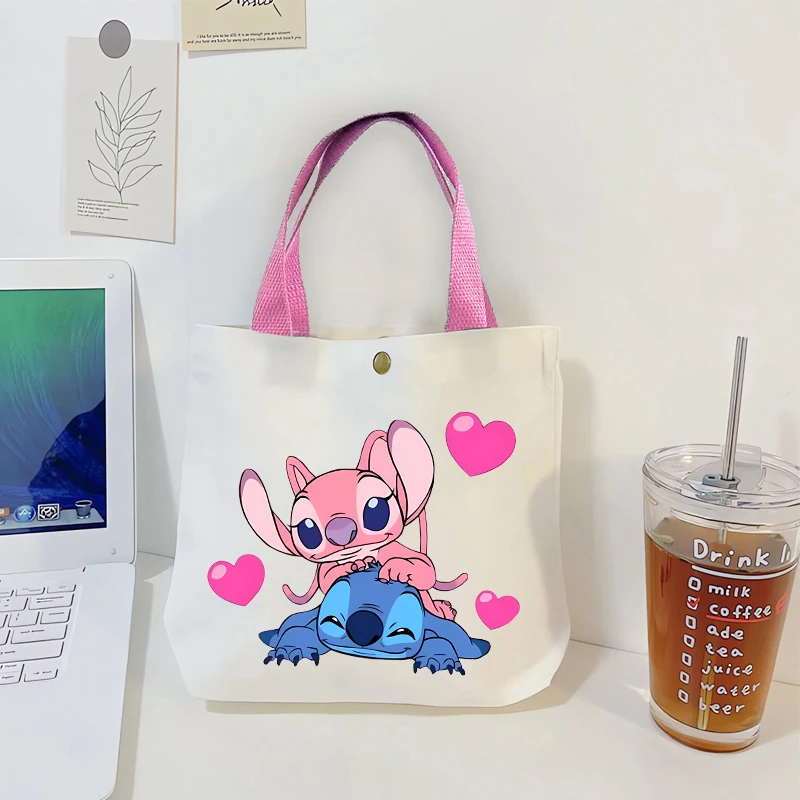 Lilo Stitch Women Canvas Totes Cartoon Print Female Handbags Foldable Girl Student Hand Bags Portable Cute Travel Shopping Bag
Lilo Stitch Women Canvas Totes Cartoon Print Female Handbags Foldable Girl Student Hand Bags Portable Cute Travel Shopping Bag