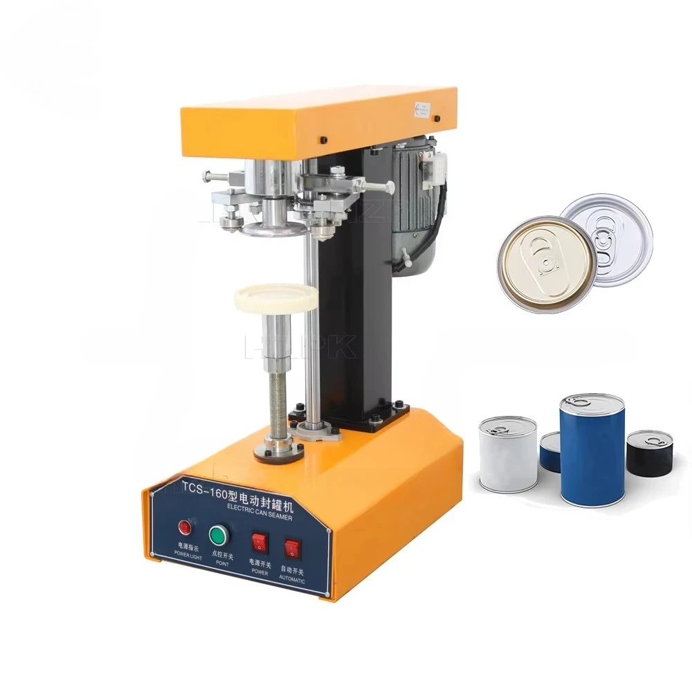 HZPK TCS-160 Jar Sealing Machine Electric Food Metal Can Sealer PET Plastic Jar Sealing Machine Semi Automatic
HZPK TCS-160 Jar Sealing Machine Electric Food Metal Can Sealer PET Plastic Jar Sealing Machine Semi Automatic