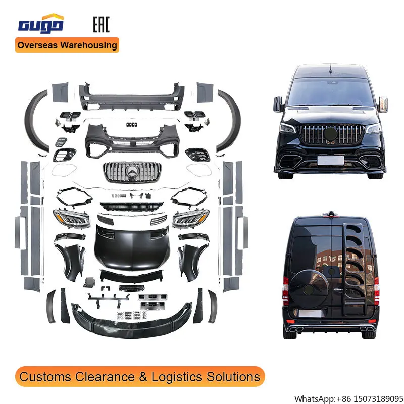 GUGO -2011-2016 Sprinter Bumper Body Kit Upade 2024 Direct Fit OE-ade Screw-On Installation Exterior Refit Part
GUGO -2011-2016 Sprinter Bumper Body Kit Upade 2024 Direct Fit OE-ade Screw-On Installation Exterior Refit Part