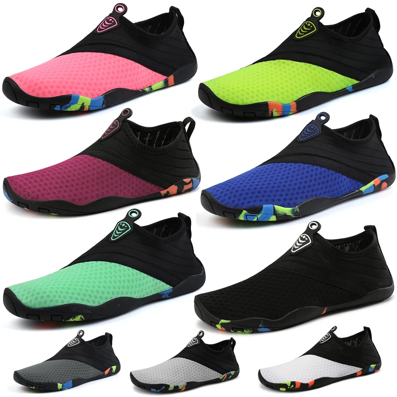 Men Women Aqua Shoes Barefoot Sneakers Quick Dry Swimming Footwear Unisex Outdoor Breathable Mesh Upstream Beach Shoes Trainers
Men Women Aqua Shoes Barefoot Sneakers Quick Dry Swimming Footwear Unisex Outdoor Breathable Mesh Upstream Beach Shoes Trainers