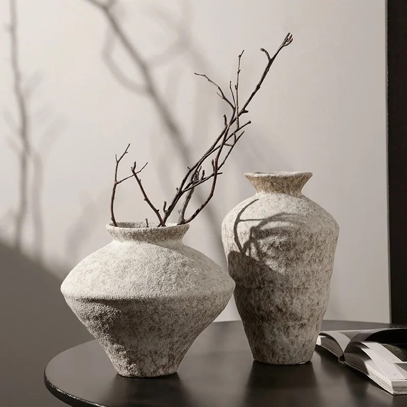Vintage Wabi-Sabi Ceramic Vase – Elegant Home Decor for Living Room TV Cabinet, Decorative Pottery Flower Vase Ornament
Vintage Wabi-Sabi Ceramic Vase – Elegant Home Decor for Living Room TV Cabinet, Decorative Pottery Flower Vase Ornament