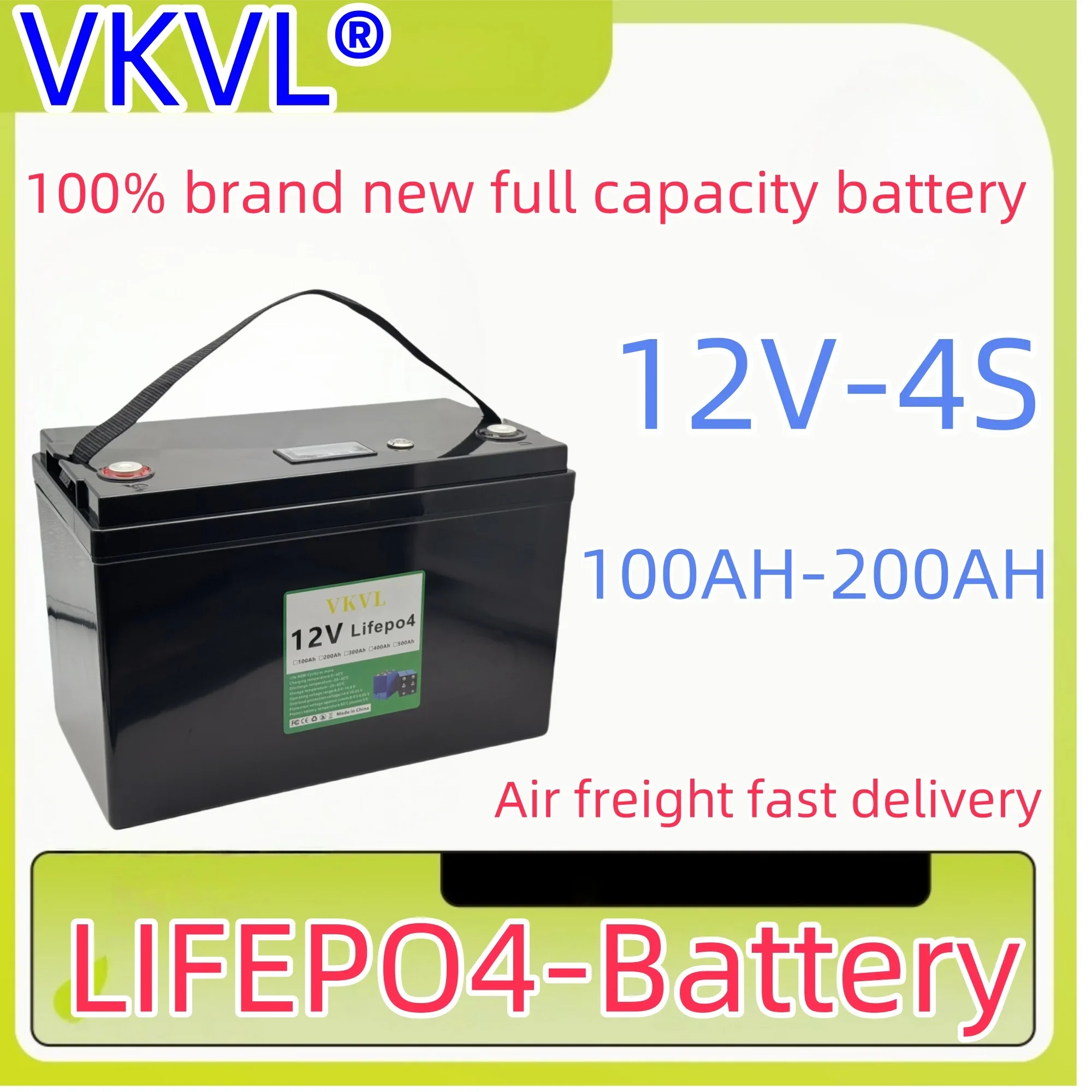 Air fast transportation,Send within 24 hours,12V200AH,LiFePO4,100A BMS,100% full capacity,virtual label refund,6000 cycle life
Air fast transportation,Send within 24 hours,12V200AH,LiFePO4,100A BMS,100% full capacity,virtual label refund,6000 cycle life