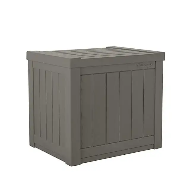 Suncast 22-Gal. Устойчивый к атмосферным воздействиям ящик и скамейка для хранения на открытом воздухе из смолы, каменно-серый
Suncast 22-Gal. Устойчивый к атмосферным воздействиям ящик и скамейка для хранения на открытом воздухе из смолы, каменно-серый