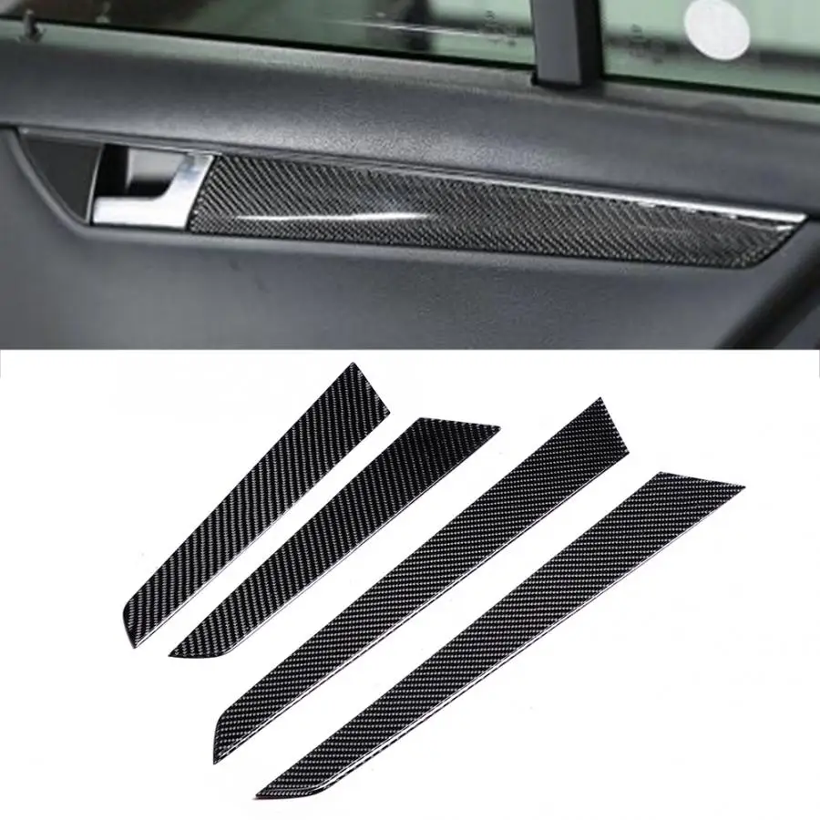 4Pcs/set Interior Door Panel Cover Trim Real Carbon Fiber Fit for Mercedes c-class W204 2007 2008 2009 2010 2011 2012 2013
4Pcs/set Interior Door Panel Cover Trim Real Carbon Fiber Fit for Mercedes c-class W204 2007 2008 2009 2010 2011 2012 2013