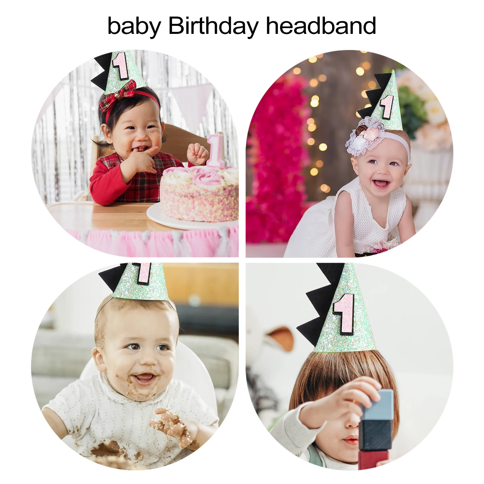 2Pcs Baby Birthday Cone Hats 1st Dinosaur Cap Headb Newborn Party Headwear Toddler Round Hat B Celebration Accessories
2Pcs Baby Birthday Cone Hats 1st Dinosaur Cap Headb Newborn Party Headwear Toddler Round Hat B Celebration Accessories