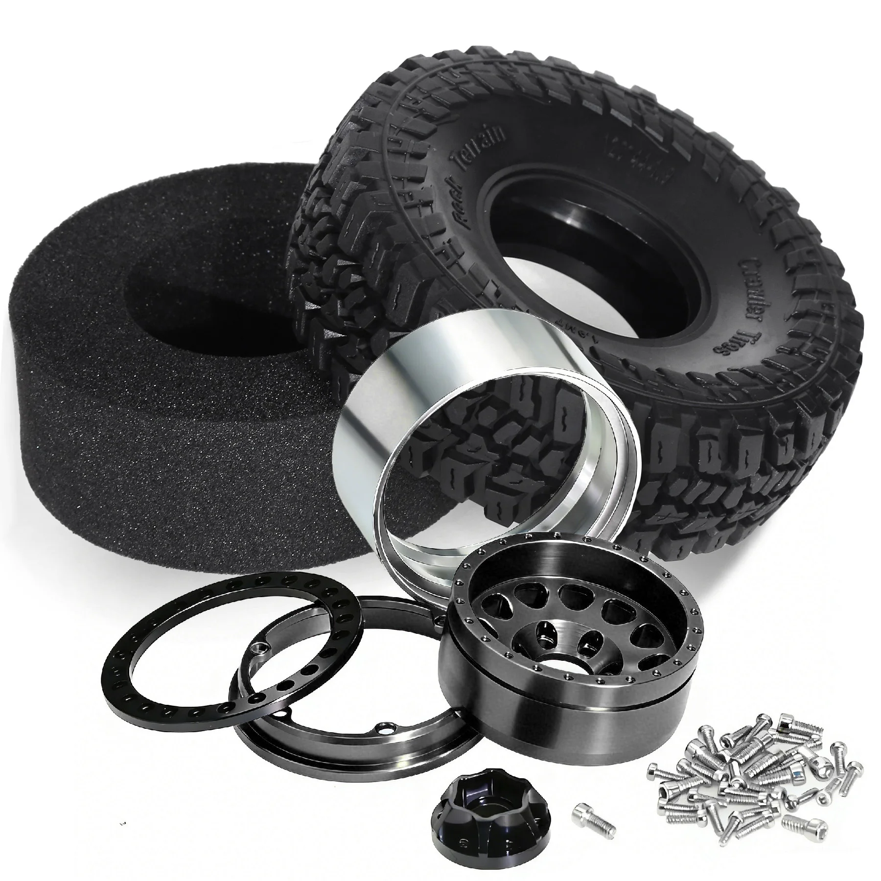 1,9-дюймовый комплект колес и шин с замком для TRX4 SCX10 II TRX6 D90, 12-миллиметровые шестигранные гусеничные диски с дистанционным управлением, черные, совместимые с AXI03007
1,9-дюймовый комплект колес и шин с замком для TRX4 SCX10 II TRX6 D90, 12-миллиметровые шестигранные гусеничные диски с дистанционным управлением, черные, совместимые с AXI03007