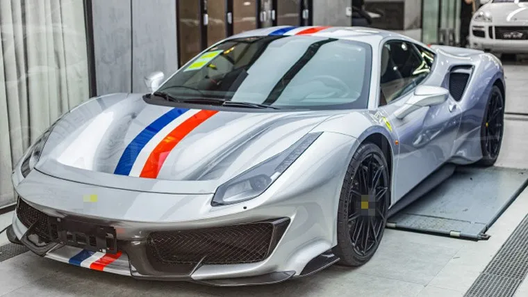 Car special flag decoration Vinyl car stickers FOR Ferrari 458 488 430 body modified car decals
Car special flag decoration Vinyl car stickers FOR Ferrari 458 488 430 body modified car decals