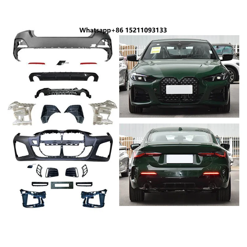 2020-2023 Car Modification Upgrade MT Front Bumper Rear Bumper Body Kit Large Surround Accessories for 4 Series G26
2020-2023 Car Modification Upgrade MT Front Bumper Rear Bumper Body Kit Large Surround Accessories for 4 Series G26