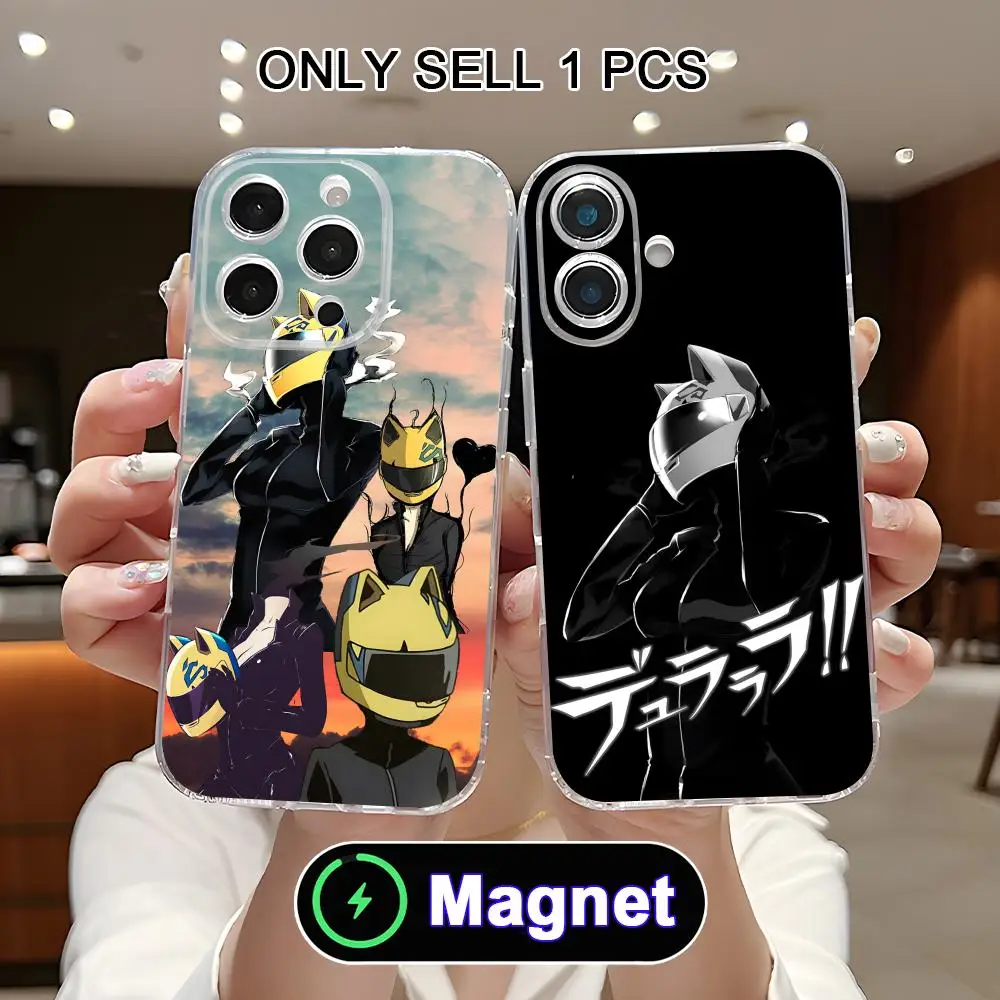 Anime Durarara Phone Case for iPhone 17 16 15 14 13 12 11 Air Pro Max Plus Mini Soft TPU Clear Magsafe Cover
Anime Durarara Phone Case for iPhone 17 16 15 14 13 12 11 Air Pro Max Plus Mini Soft TPU Clear Magsafe Cover