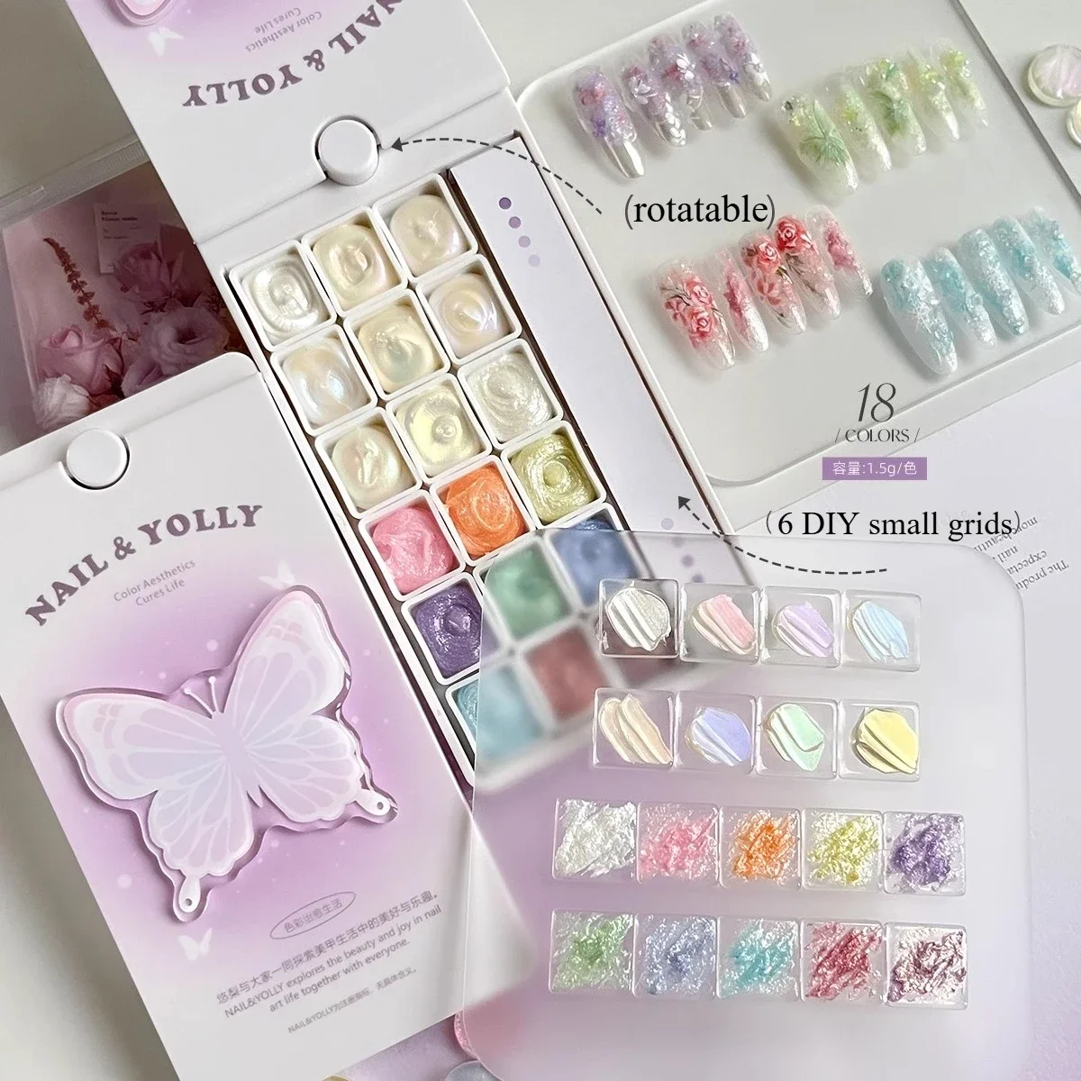 9Colors Pearlescent Micro Sculpture Texture Gel Nail Polish UV LED Soak Off Gel Varnish Engraving Texture Gel For Nail Art
9Colors Pearlescent Micro Sculpture Texture Gel Nail Polish UV LED Soak Off Gel Varnish Engraving Texture Gel For Nail Art