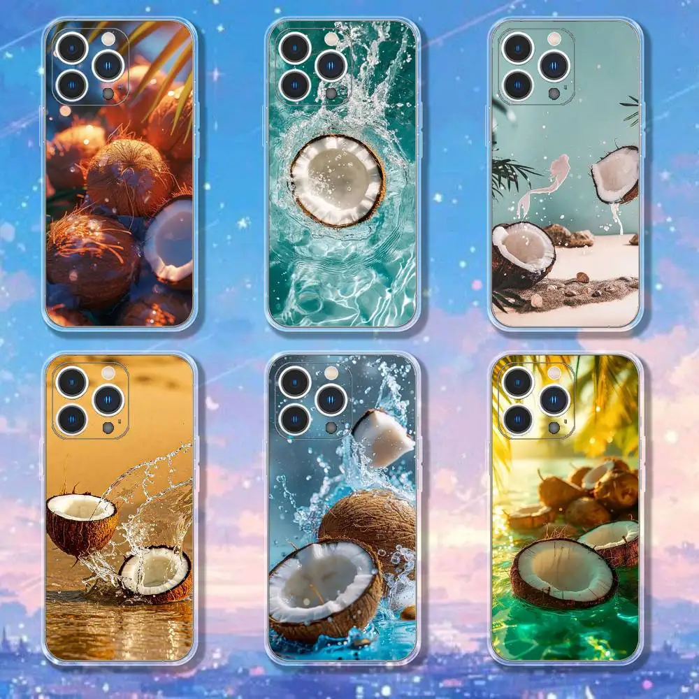 Coconut Fruits Tropical Phone Case iPhone17 16 15 14 13 12 11 Pro Max Plus Mini Clear Full Back Cover Silicone Soft Shell
Coconut Fruits Tropical Phone Case iPhone17 16 15 14 13 12 11 Pro Max Plus Mini Clear Full Back Cover Silicone Soft Shell