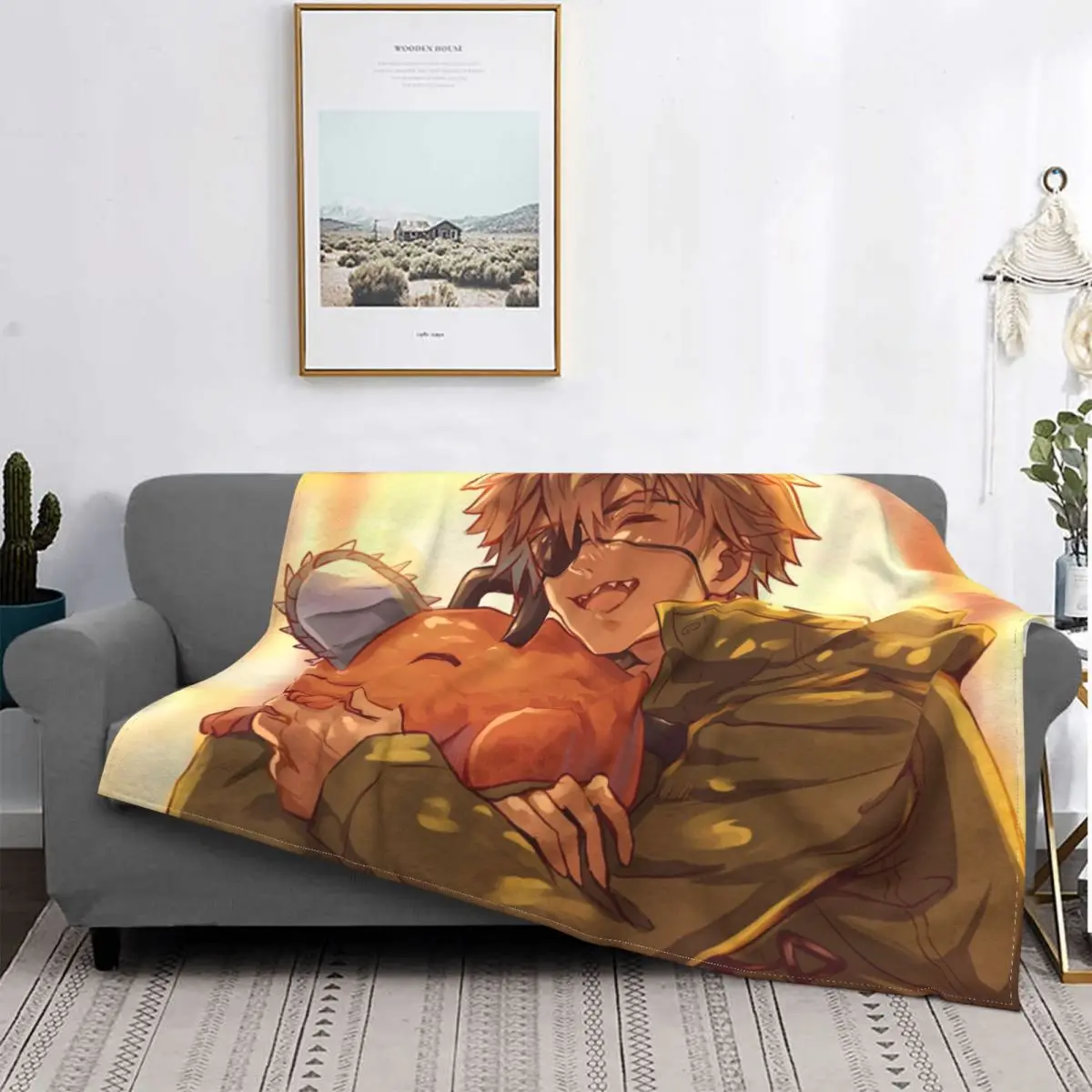 Chainsaw Man Denji Pochita Blankets Fleece Spring Autumn Breathable Lightweight Throw Blanket for Home Office Bedding Throws
Chainsaw Man Denji Pochita Blankets Fleece Spring Autumn Breathable Lightweight Throw Blanket for Home Office Bedding Throws