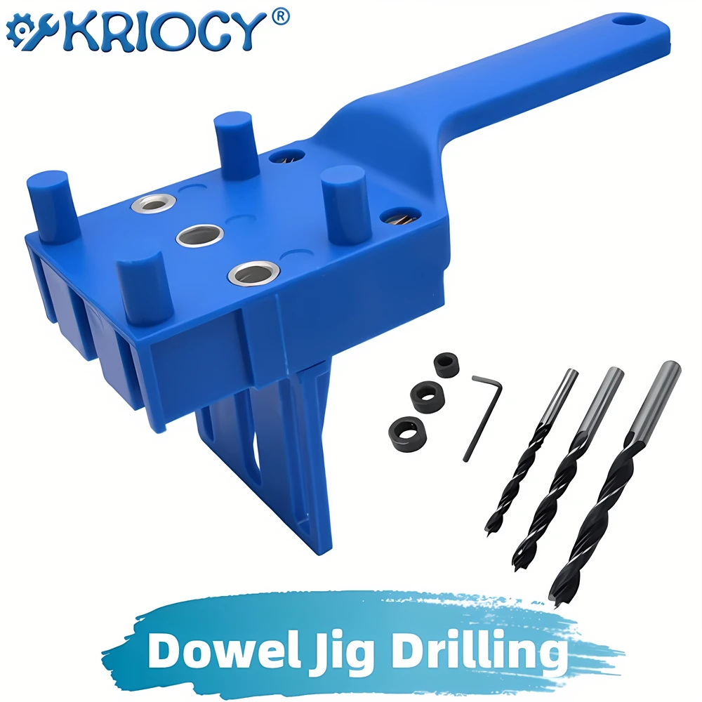 6/8/10mm Drill Bit Woodworking Dowel Jig Drilling Doweling Hole Saw Drill Guide Hole Locator for Carpentry Straight Hole Clamp
6/8/10mm Drill Bit Woodworking Dowel Jig Drilling Doweling Hole Saw Drill Guide Hole Locator for Carpentry Straight Hole Clamp