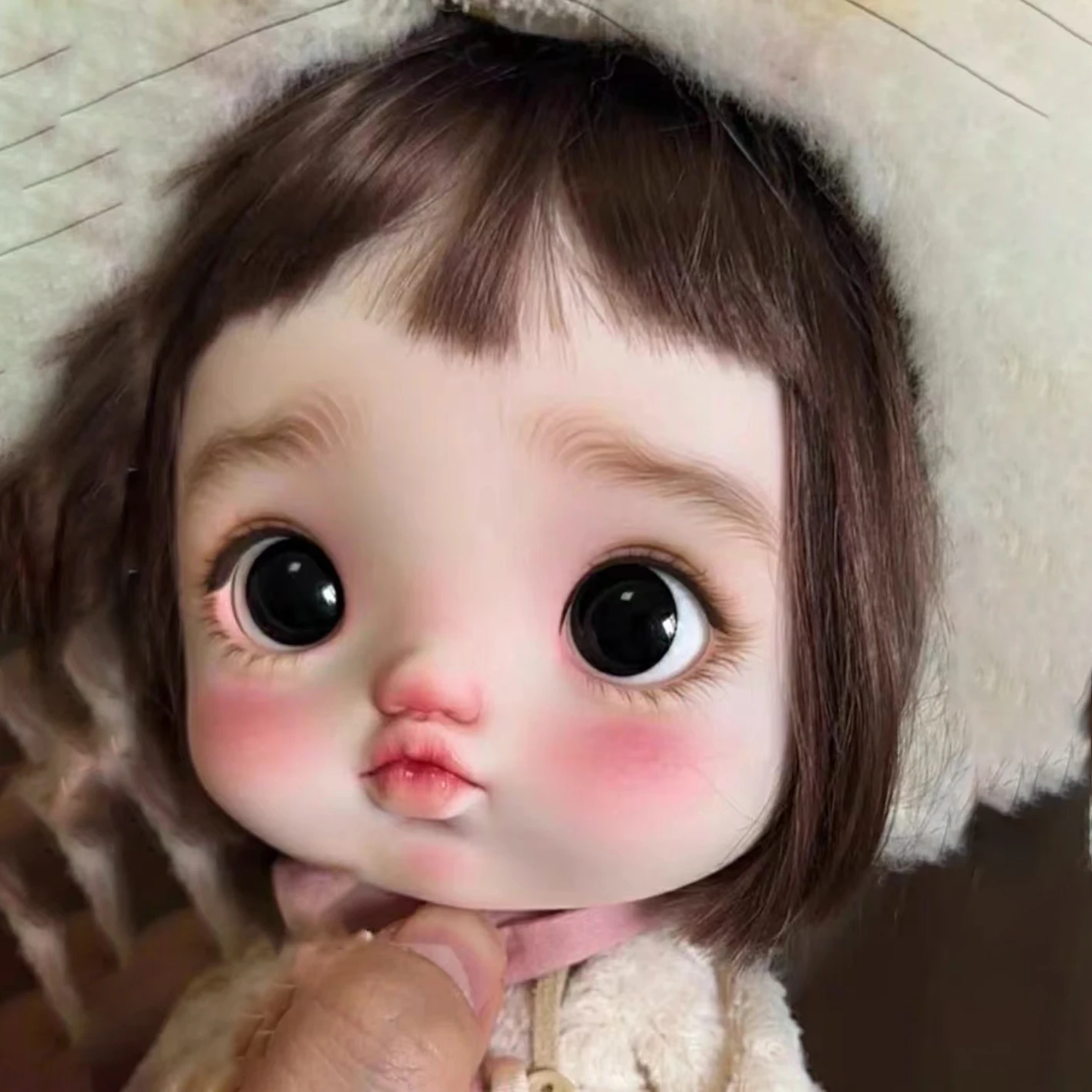1/6 BJD Doll Big Head Resin Material DIY BJD Doll No Makeup Cute Girl Doll High Quality Toys
1/6 BJD Doll Big Head Resin Material DIY BJD Doll No Makeup Cute Girl Doll High Quality Toys