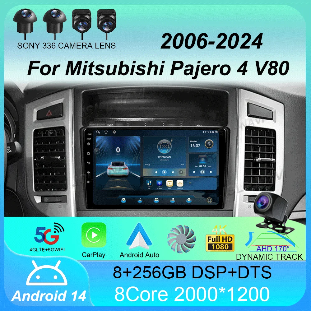 Android 14 Car Radio For Mitsubishi Pajero 4 V80 2006 - 2024 Multimedia Video Player Navigation stereo No 2din 2 din dvd
Android 14 Car Radio For Mitsubishi Pajero 4 V80 2006 - 2024 Multimedia Video Player Navigation stereo No 2din 2 din dvd