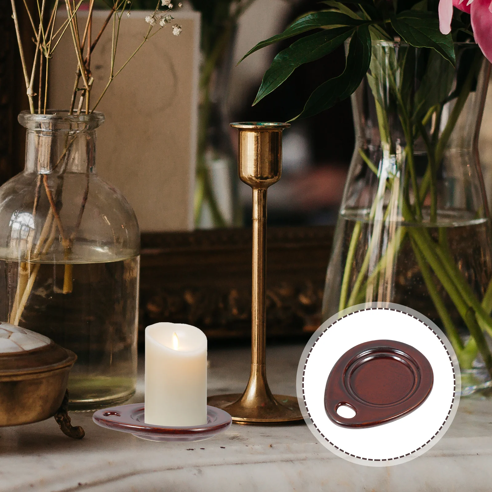 Room Holder Stylish Ceramic Candlestick for Living Room Bedroom Table Decor Efficient Easy to Use Stand for Daily
Room Holder Stylish Ceramic Candlestick for Living Room Bedroom Table Decor Efficient Easy to Use Stand for Daily