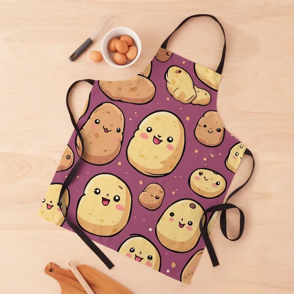 Cute Kawaii Potato Apron Household Items Useful All For Kitchen And Home Apron
Cute Kawaii Potato Apron Household Items Useful All For Kitchen And Home Apron