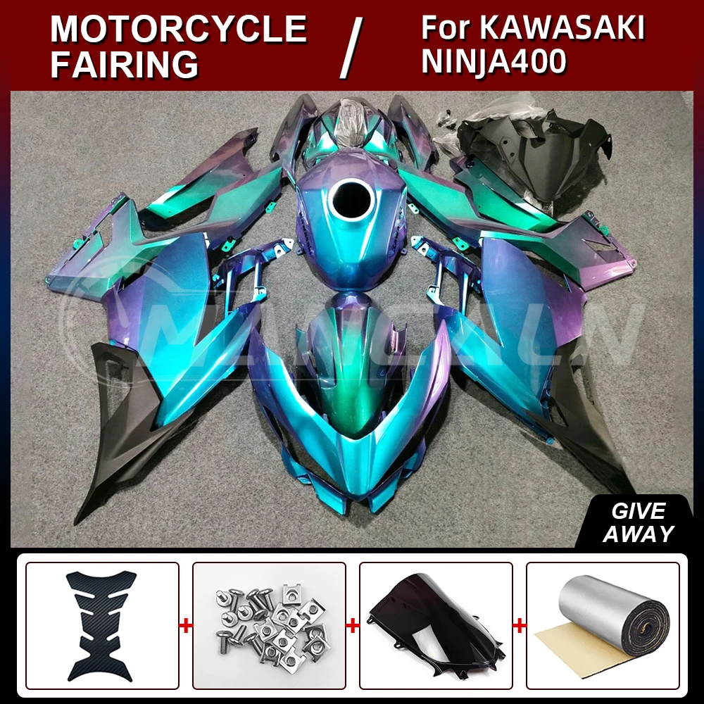 Комплект обтекателей для мотоцикла, полный инжектор для KAWASAKI Ninja400 2018-2021, высококачественный корпус из АБС-пластика, синий, черный, оранжевый, 13 цветов
Комплект обтекателей для мотоцикла, полный инжектор для KAWASAKI Ninja400 2018-2021, высококачественный корпус из АБС-пластика, синий, черный, оранжевый, 13 цветов