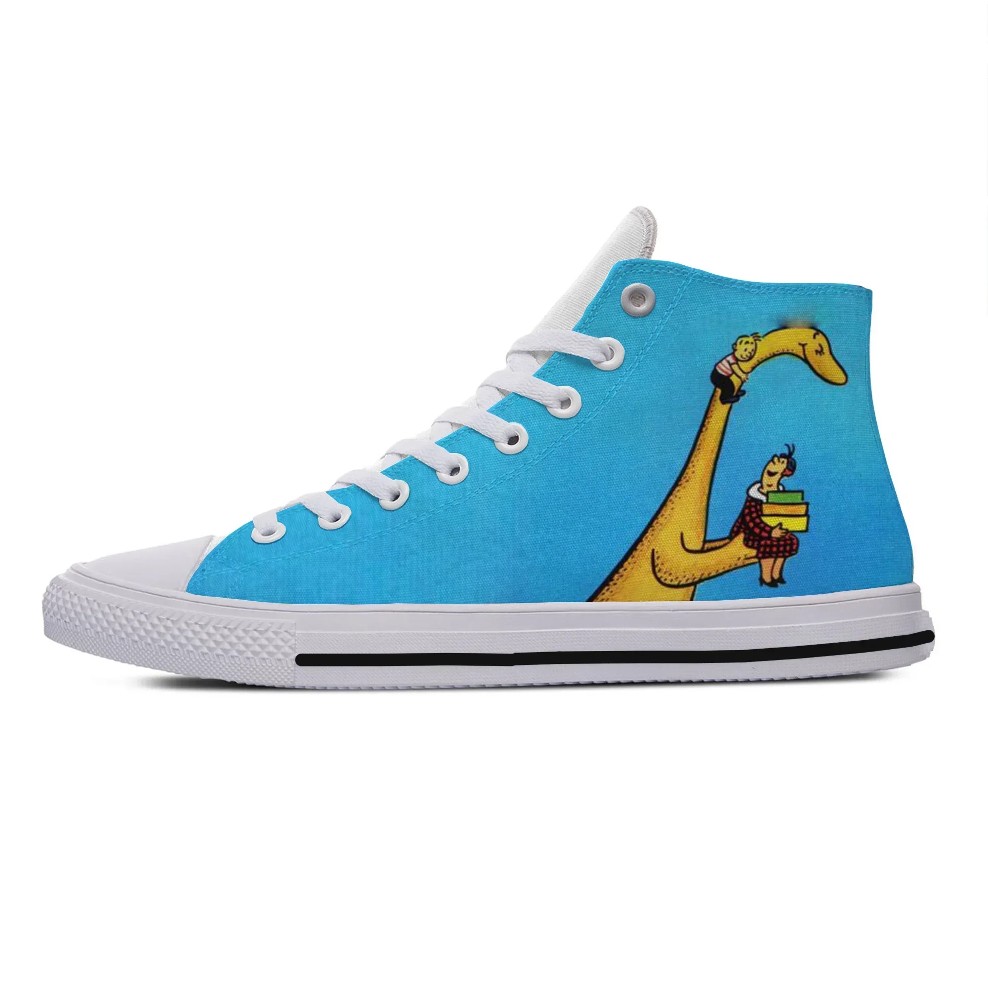 Hot Cool Fashion Summer Sneakers Casual Shoes Cartoon Cute Funny Men Women Danny and The Dinosaur High Help Latest Board Shoes
Hot Cool Fashion Summer Sneakers Casual Shoes Cartoon Cute Funny Men Women Danny and The Dinosaur High Help Latest Board Shoes