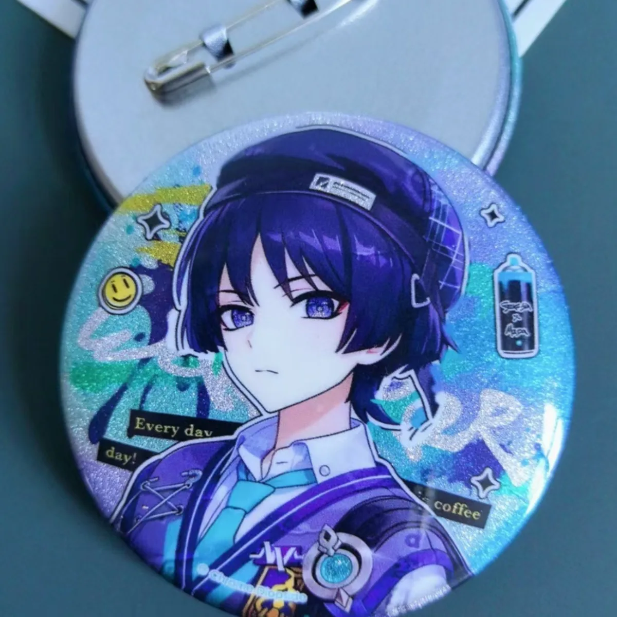 Game Scaramouche Cosplay Badges Double Flash Kunikuzushi Brooch - Metal 5.8cm Anime Cosplay Collectible Badge
Game Scaramouche Cosplay Badges Double Flash Kunikuzushi Brooch - Metal 5.8cm Anime Cosplay Collectible Badge