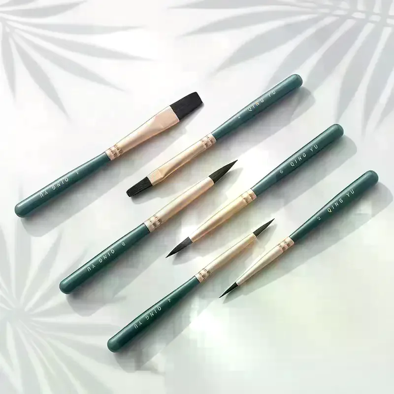6pcs Nylon Multi-Functional Paintbrushes Watercolor Brush Mini Fresh Green Brush For Students Art Painting School Office Supplie
6pcs Nylon Multi-Functional Paintbrushes Watercolor Brush Mini Fresh Green Brush For Students Art Painting School Office Supplie