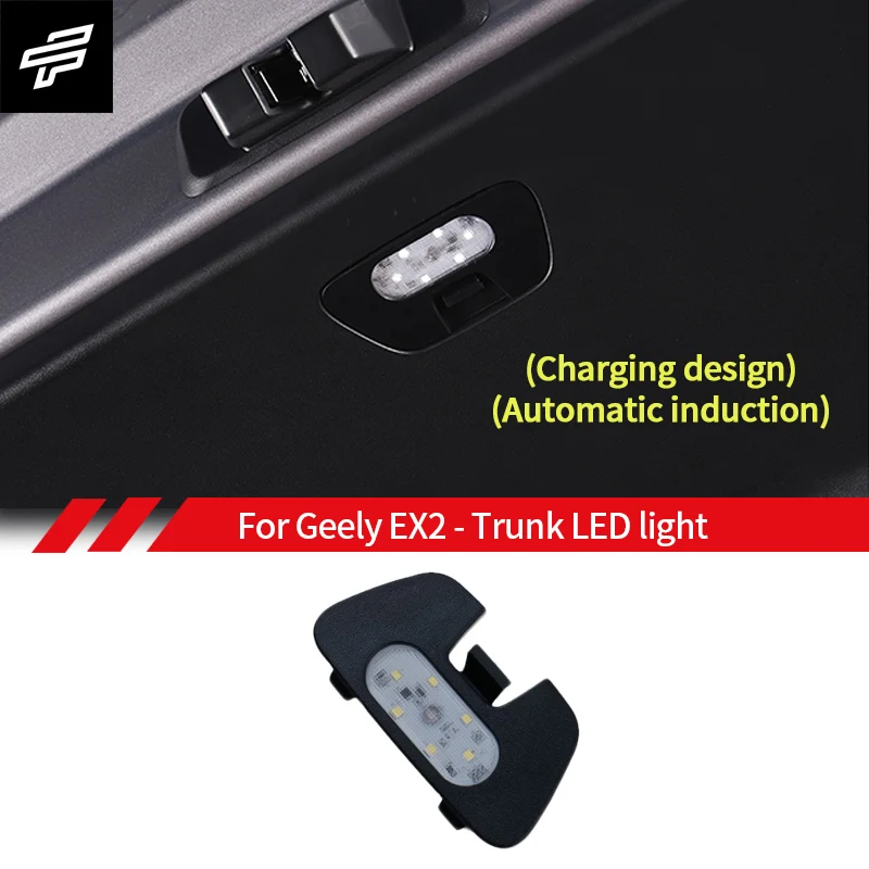 Светодиодная подсветка багажника для Geely EX2/Proton eMas5 2025-2026, с функцией зарядки, безболезненная установка, автоматическое включение.
Светодиодная подсветка багажника для Geely EX2/Proton eMas5 2025-2026, с функцией зарядки, безболезненная установка, автоматическое включение.