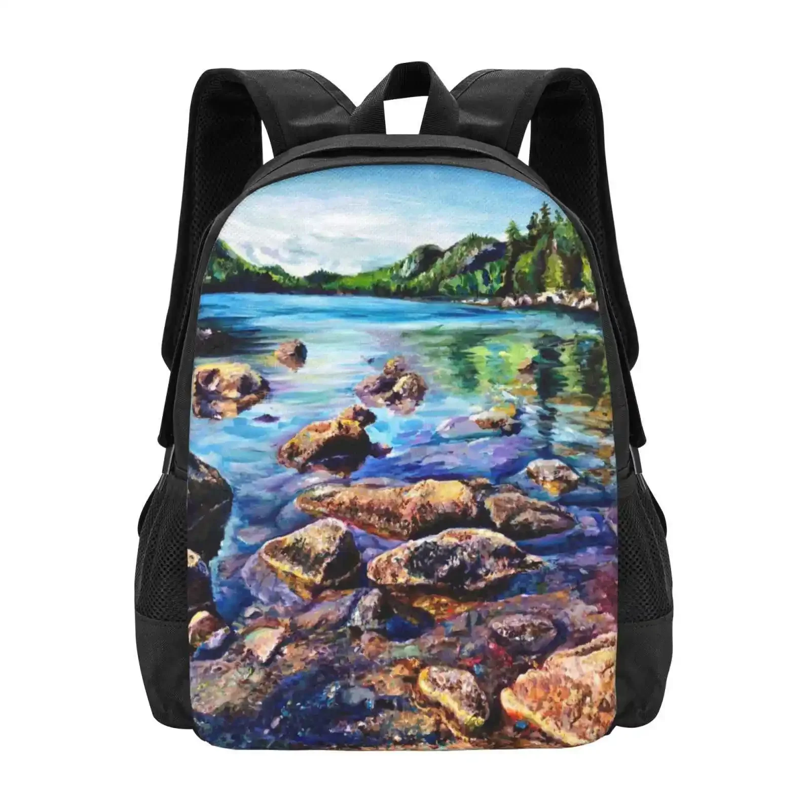 Maine Acadia Painting Landscape Pattern Design Bag Student's Backpack Acrylic Maine Acadia National Park Landscape Hillary
Maine Acadia Painting Landscape Pattern Design Bag Student's Backpack Acrylic Maine Acadia National Park Landscape Hillary