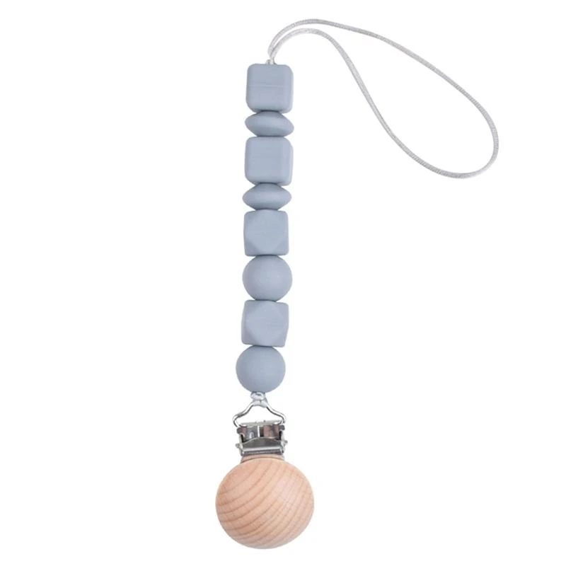J15U зажим для детской соски-цепочки, держатель для соски-пустышки, силиконовая цепочка с бусинами, деревянный зажим, держатель
J15U зажим для детской соски-цепочки, держатель для соски-пустышки, силиконовая цепочка с бусинами, деревянный зажим, держатель