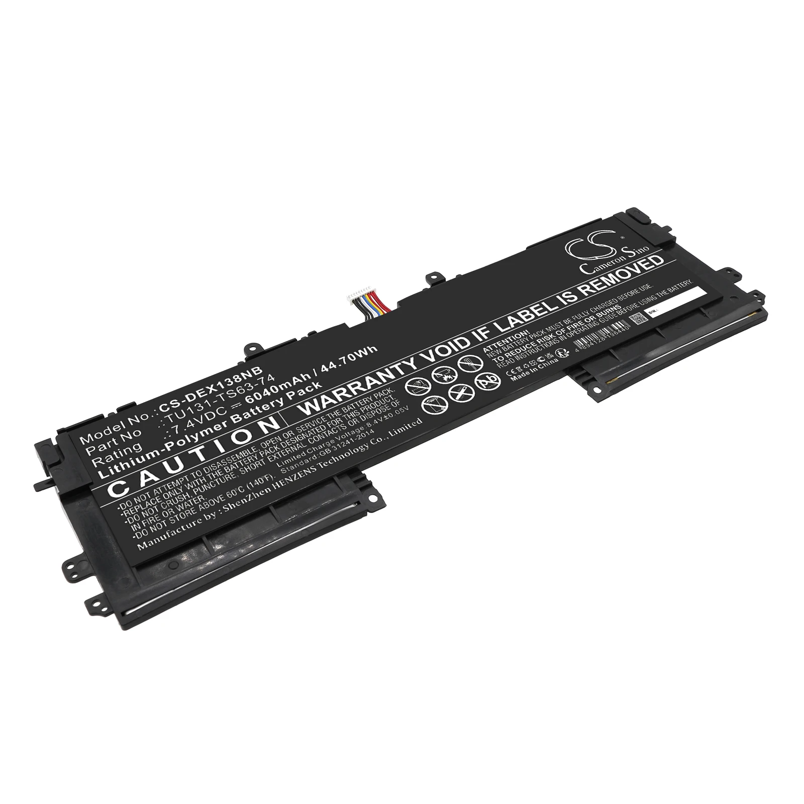 Сменный аккумулятор CS для DELL Schenker S306, TU131, U13S881, XPS 13-8808, XPS 13D-8808, XPS13
Сменный аккумулятор CS для DELL Schenker S306, TU131, U13S881, XPS 13-8808, XPS 13D-8808, XPS13