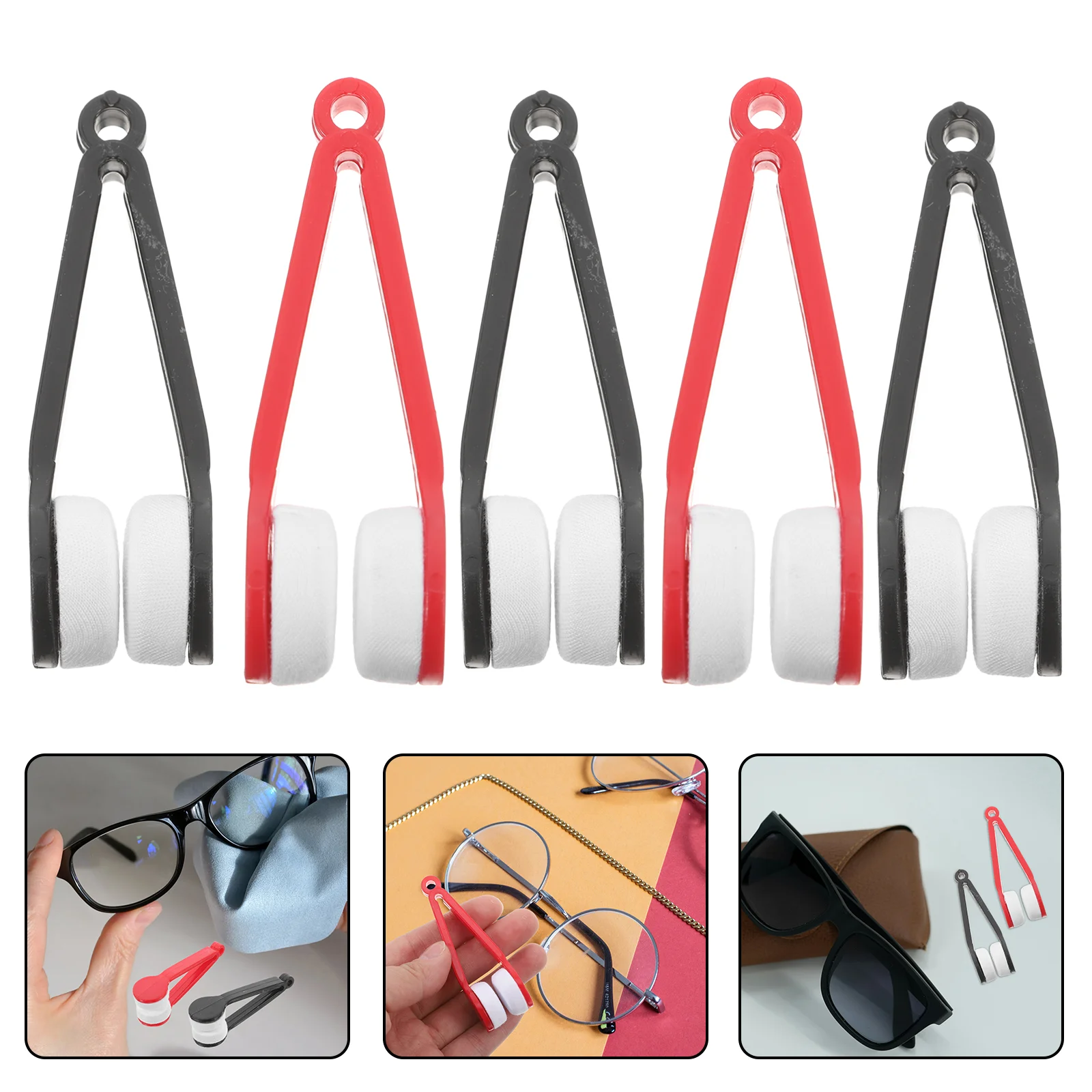 12 Pcs Glasses Cleaning Clip Brush Paper Cleaner Anti Smudge for Eyeglasses Wipes Pp
12 Pcs Glasses Cleaning Clip Brush Paper Cleaner Anti Smudge for Eyeglasses Wipes Pp