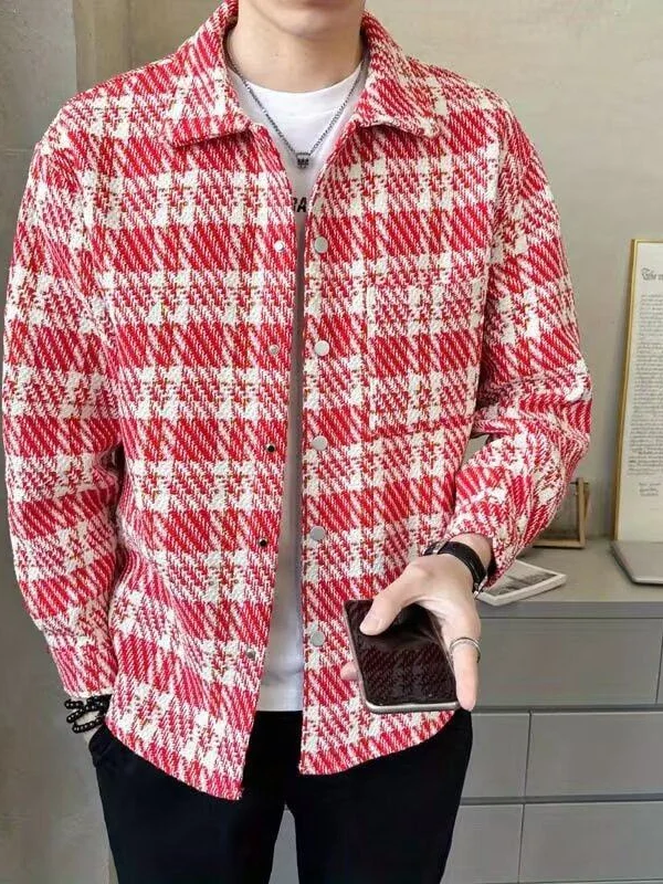 Американская клетчатая куртка свободного кроя для мужчин и женщин, осенняя новинка, дышащая куртка из полиэфирного волокна для подростков
Американская клетчатая куртка свободного кроя для мужчин и женщин, осенняя новинка, дышащая куртка из полиэфирного волокна для подростков