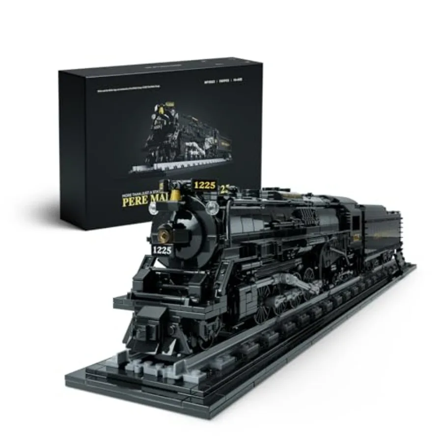 1225 Locomotive Building Set Classic Steam Train Model Toy for Adult Collectors Display and Gift Giving 1 593 PCS NF10323
1225 Locomotive Building Set Classic Steam Train Model Toy for Adult Collectors Display and Gift Giving 1 593 PCS NF10323