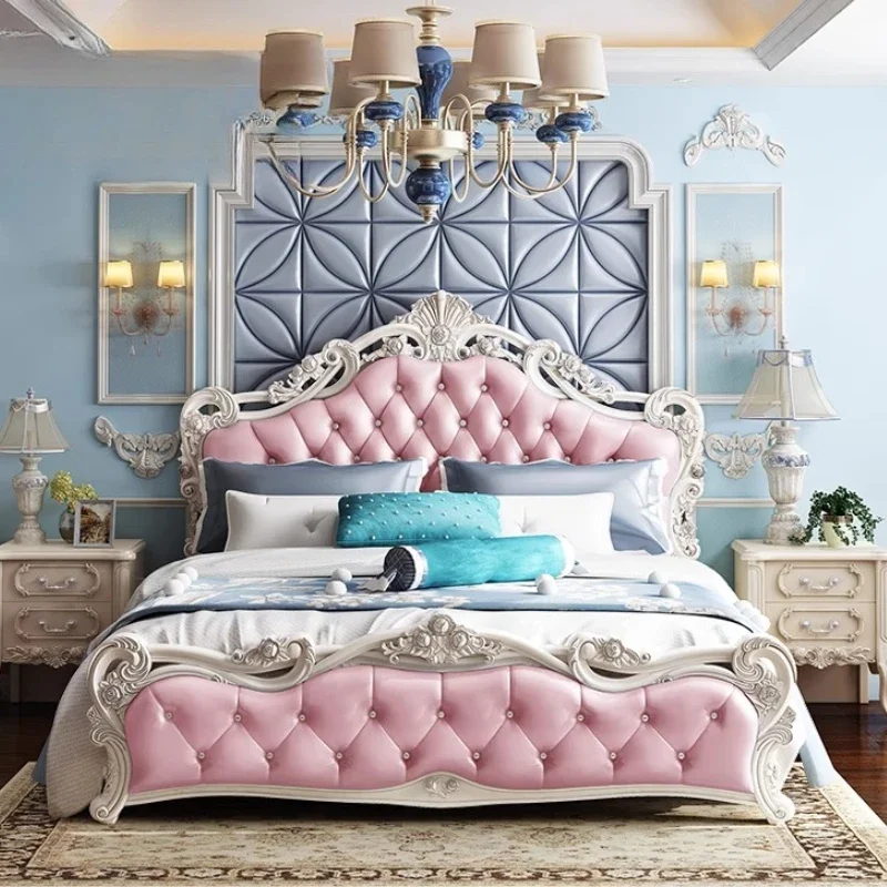 European Double Bed Adult High Quality Salon Bedroom Modern Designer Bed Minimalist Aesthetics Romantic Trendy Muebles Furniture
European Double Bed Adult High Quality Salon Bedroom Modern Designer Bed Minimalist Aesthetics Romantic Trendy Muebles Furniture