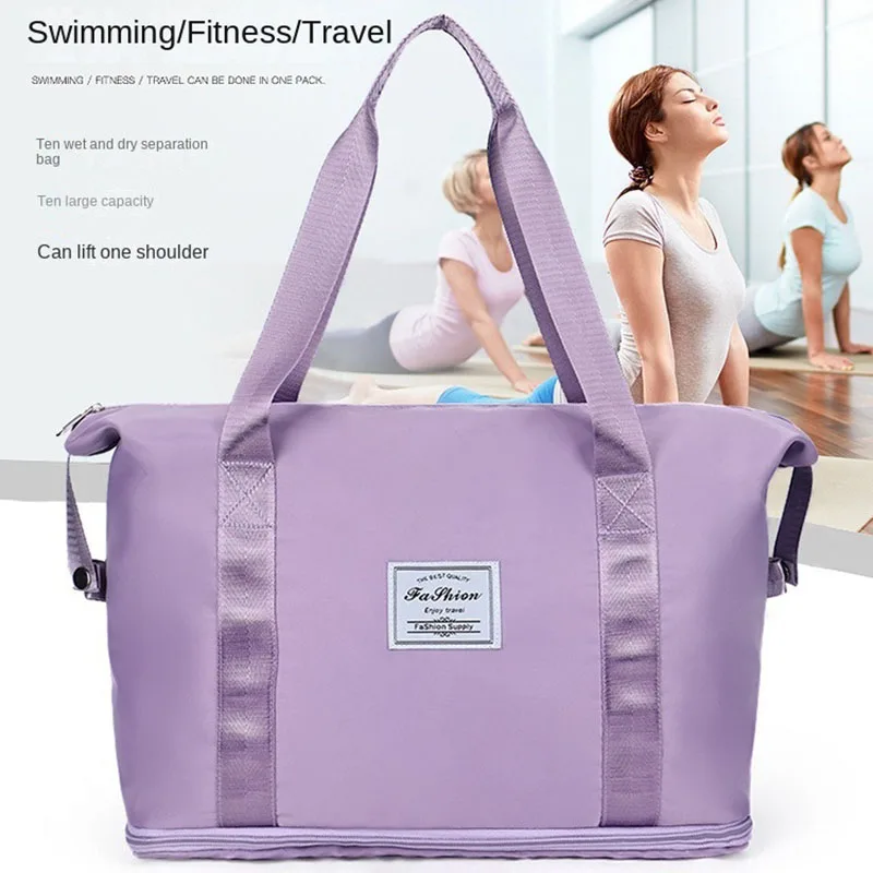 2026 New Women's Large Capacity Expandable Gym Bag Multifunctional Travel Duffel Bag Yoga Tote Mommy Bag for Daily & Sports Use
2026 New Women's Large Capacity Expandable Gym Bag Multifunctional Travel Duffel Bag Yoga Tote Mommy Bag for Daily & Sports Use