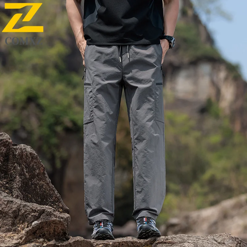 COMXZ Charge Pants Men 2025 New Outdoor Sports Waterproof Wear Resistant Elastic Work Pants Casual Mountain Camping Hiking Pants
COMXZ Charge Pants Men 2025 New Outdoor Sports Waterproof Wear Resistant Elastic Work Pants Casual Mountain Camping Hiking Pants