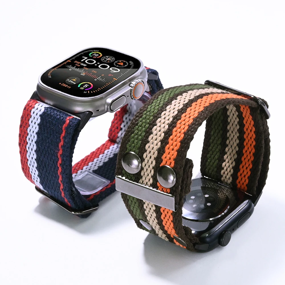 Ремешок нейлоновый спортивный для Apple Watch Band 49 мм, браслет для iWatch Series 9 8 7 6 5 4 Ultra 2 45 мм 44 мм 42 мм 
Ремешок нейлоновый спортивный для Apple Watch Band 49 мм, браслет для iWatch Series 9 8 7 6 5 4 Ultra 2 45 мм 44 мм 42 мм