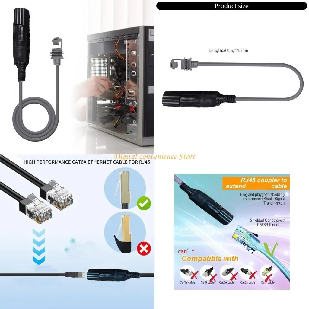 Сетевой конвертерный кабель 97QA RJ45 для стабильного подключения спутниковых систем третьего поколения
Сетевой конвертерный кабель 97QA RJ45 для стабильного подключения спутниковых систем третьего поколения