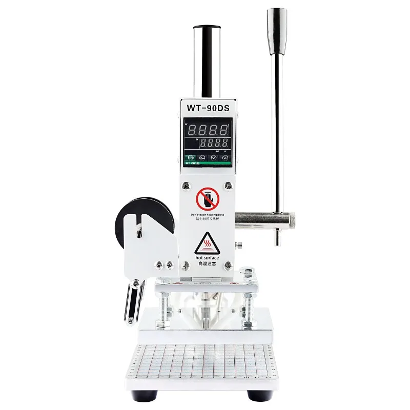 Desktop small manual hot stamping machine leather hot machine hot stamping machine indentation branding
Desktop small manual hot stamping machine leather hot machine hot stamping machine indentation branding