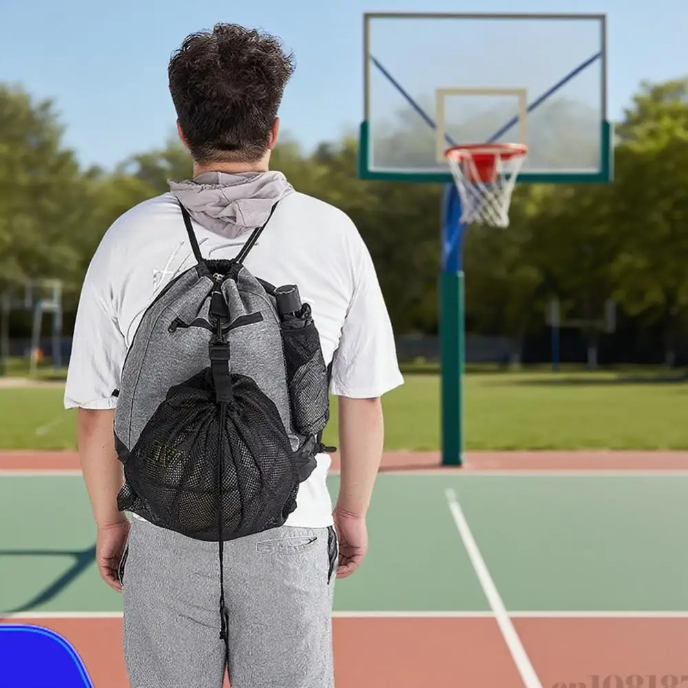 Drawstring Basketball Backpack Large Capacity Foldable Soccer Backpack Wear Resist Sports Sack Bag Volleyball Baseball Yoga Bag
Drawstring Basketball Backpack Large Capacity Foldable Soccer Backpack Wear Resist Sports Sack Bag Volleyball Baseball Yoga Bag