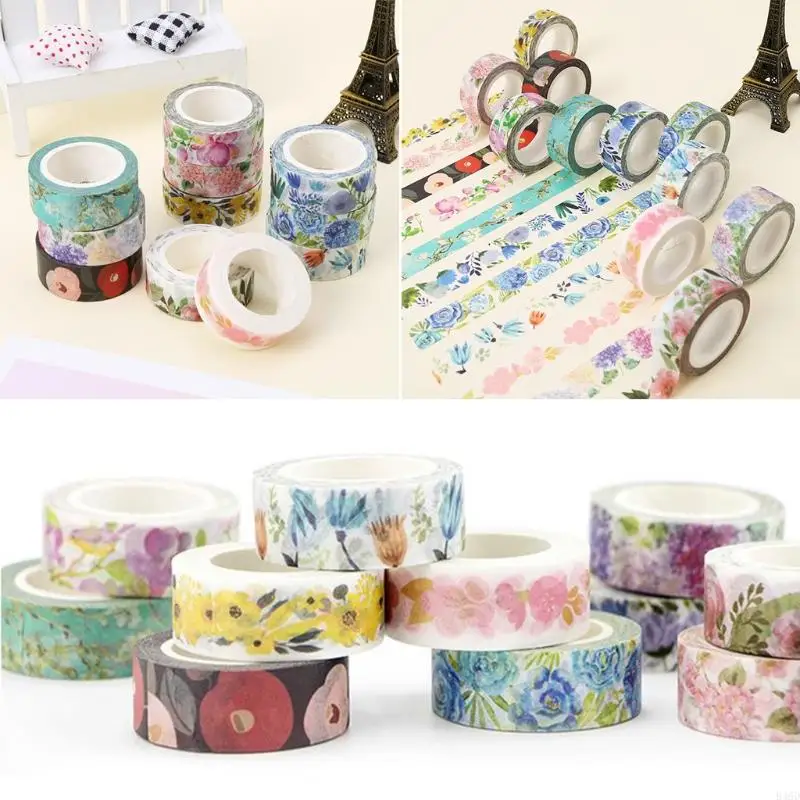 B46D Plants Flowers Adhesive Tape DIY Decorative Masking Tape Scrapbooking
B46D Plants Flowers Adhesive Tape DIY Decorative Masking Tape Scrapbooking