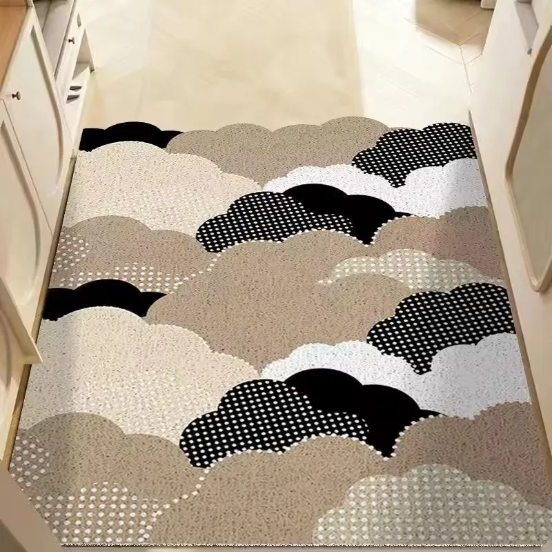 Silk Circle Entrance Door Mat Dirt Resistant and Dirt Resistant Foot Mat Cloud Shaped Door Mat Cutting At The Entrance
Silk Circle Entrance Door Mat Dirt Resistant and Dirt Resistant Foot Mat Cloud Shaped Door Mat Cutting At The Entrance