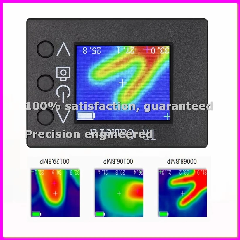 1.8 Inch LCD Display Infrared Thermal Imager 160x128 IR Resolution 8Hz Refresh Rate MLX90640 for Home Inspection-PZZW
1.8 Inch LCD Display Infrared Thermal Imager 160x128 IR Resolution 8Hz Refresh Rate MLX90640 for Home Inspection-PZZW
