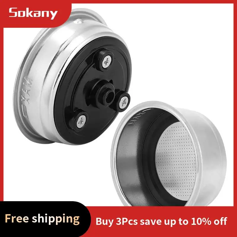 Stainless Steel Coffee Filter Basket 51Mm Coffee Portafilter Basket Detachable Espresso Machine Portafilter Basket
Stainless Steel Coffee Filter Basket 51Mm Coffee Portafilter Basket Detachable Espresso Machine Portafilter Basket