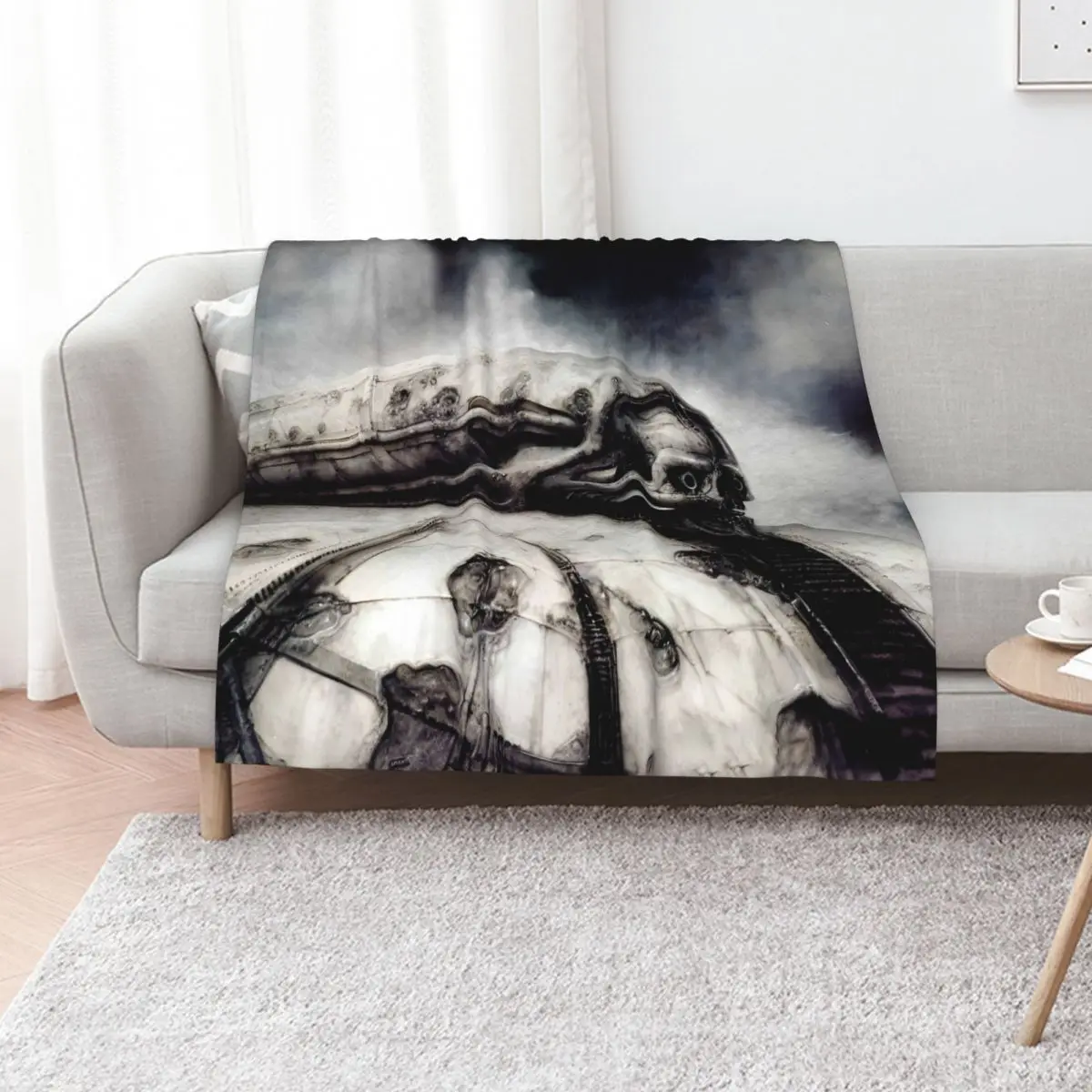 HR Giger Steampunk Skull Throw Blanket Sofa Bed Flannel Baby Blankets
HR Giger Steampunk Skull Throw Blanket Sofa Bed Flannel Baby Blankets