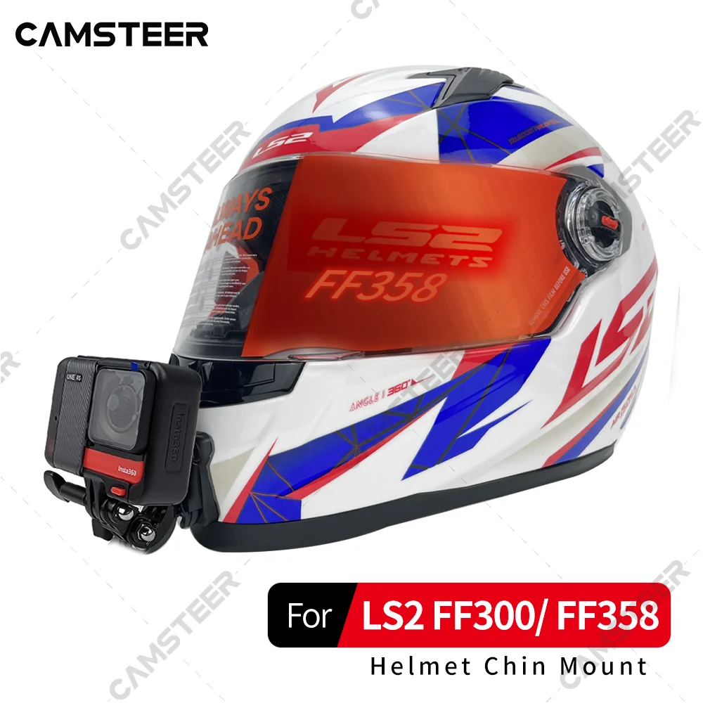 LS2 FF358 FF300 Helmet Custom Aluminium Chin Mount for GoPro Hero 12 11 10 9 Insta360 X4 X3 Ace pro DJI Action 3 4 Camera
LS2 FF358 FF300 Helmet Custom Aluminium Chin Mount for GoPro Hero 12 11 10 9 Insta360 X4 X3 Ace pro DJI Action 3 4 Camera