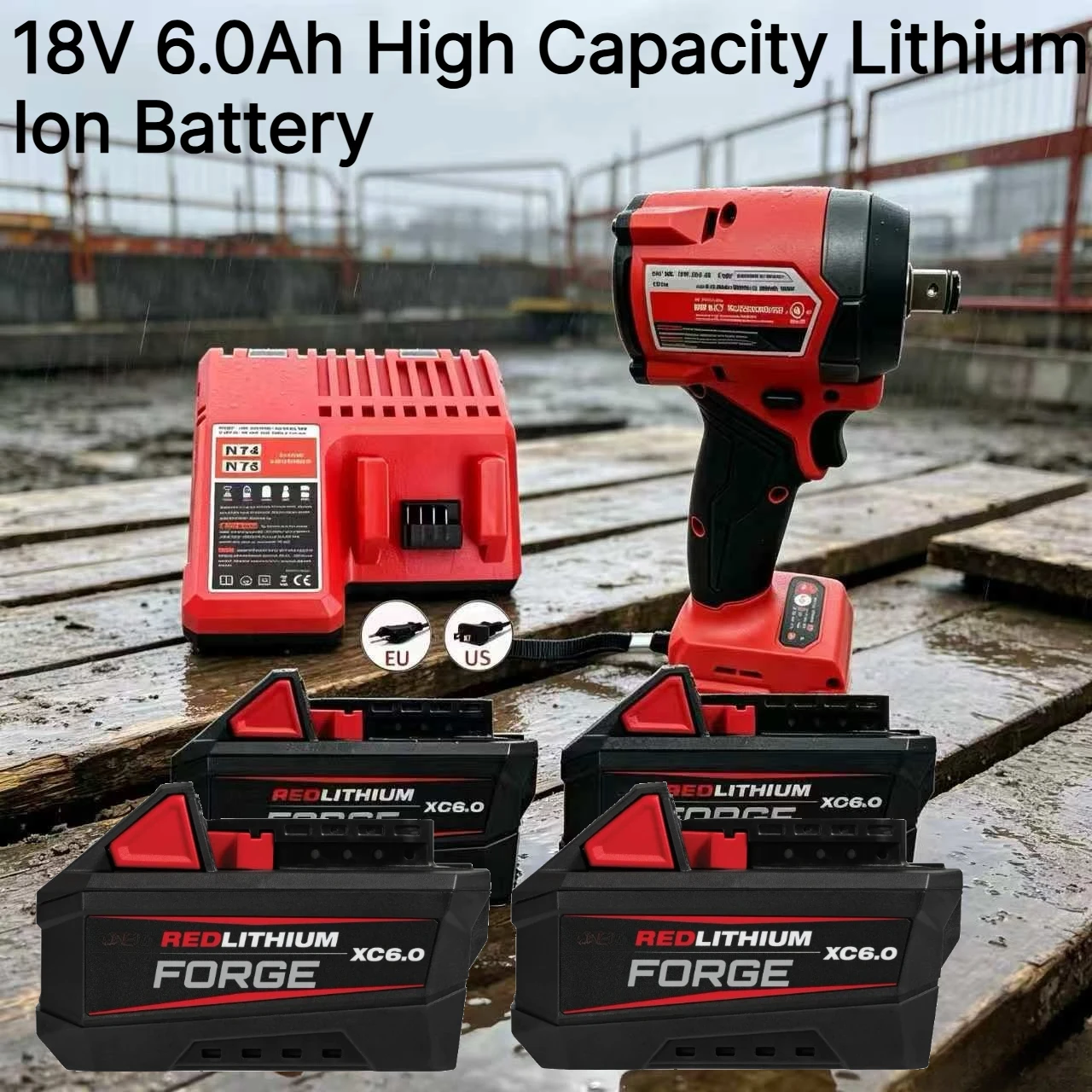 Ideal For Milwaukee M18 18V 6.0Ah Moisture Proof Heavy Load Battery High-efficiency Energy Conversion Battery Pack
Ideal For Milwaukee M18 18V 6.0Ah Moisture Proof Heavy Load Battery High-efficiency Energy Conversion Battery Pack