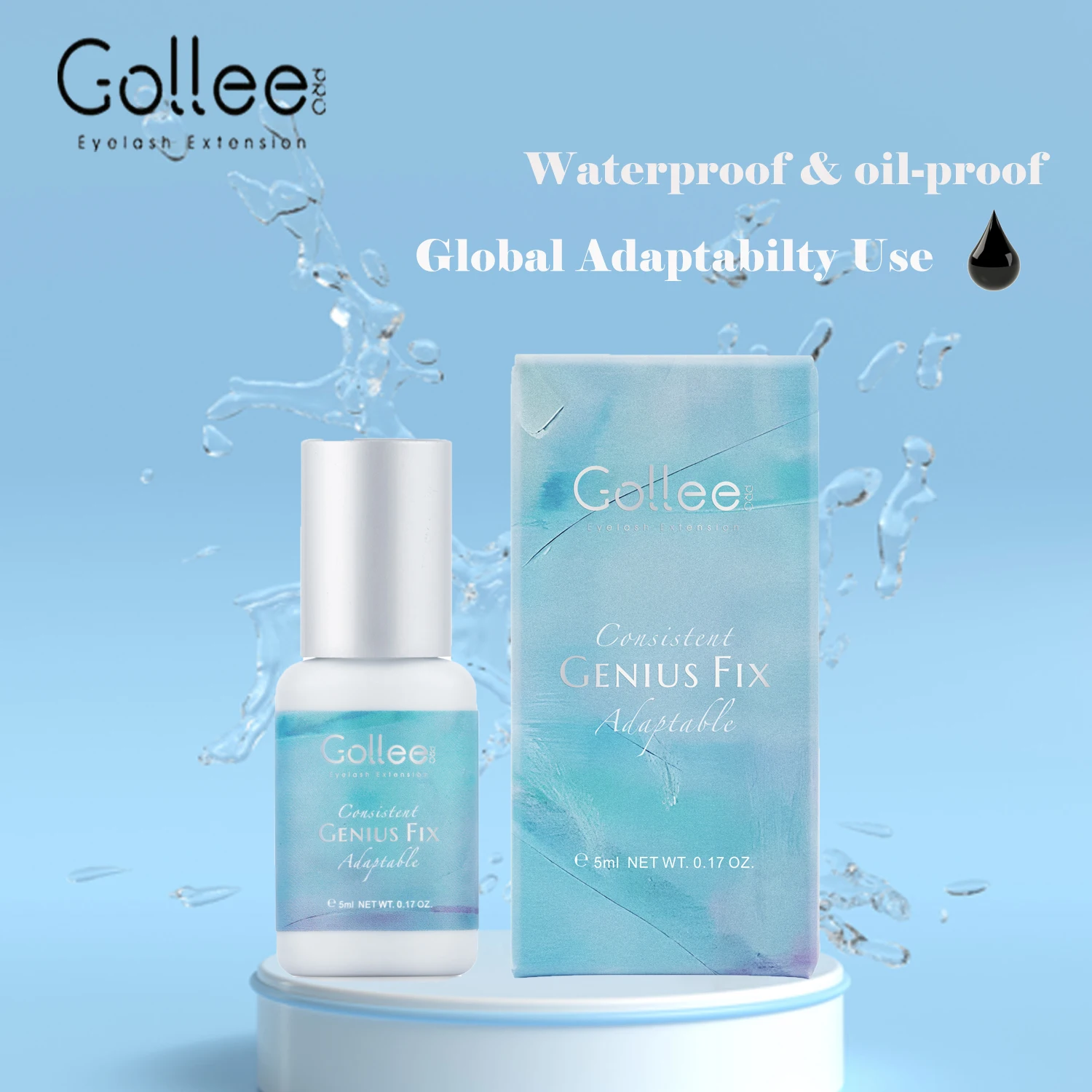 Gollee All-weather 0.5S Quick Dry Eyelash Extension Glue Waterproof Oil Proof Professional Eyelash Glue Golle Adhesiver Eyelash
Gollee All-weather 0.5S Quick Dry Eyelash Extension Glue Waterproof Oil Proof Professional Eyelash Glue Golle Adhesiver Eyelash